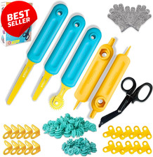 Cardboard Construction Kit 149Pcs STEM Building Tools Set Kids Age 5 - US