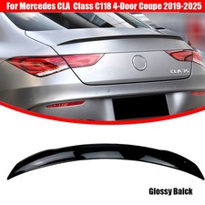 Für 2020-2024 Benz C118 CLA180 Heckspoiler Oberer Heckspoiler Flügel Schwarz DE