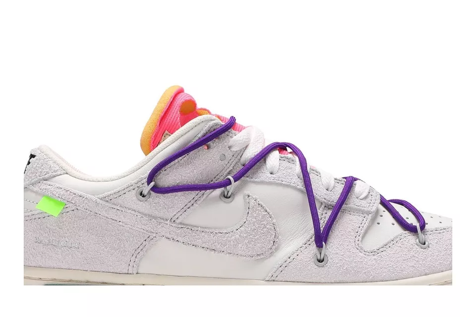 OFF WHITE X NIKE Nike Off White x Dunk Low 'Lotto 15 di 50' DJ0950 101 Uomo