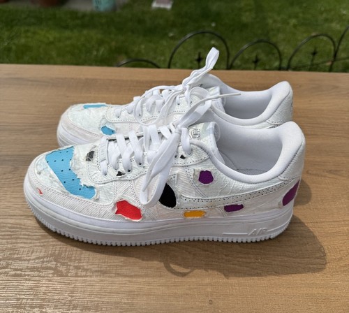 Nike Air Force 1 '07 LX Reveal Tearaway CJ1650-100 Women's Size 11.5 Multicolor - Picture 3 of 12