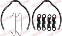 ZubehöRsatz Feststellbremsbacken Quick Brake 105-0721 FüR 740 Volvo 874 S70 744
