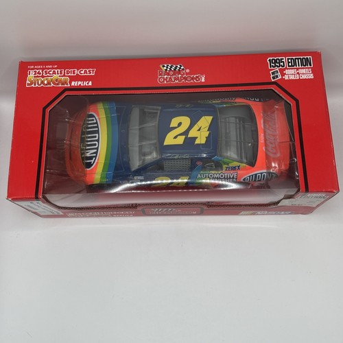 Racing Champions Jeff Gordon 1995 Edition #24 DuPont 1/24 Scale Diecast New - Picture 2 of 6