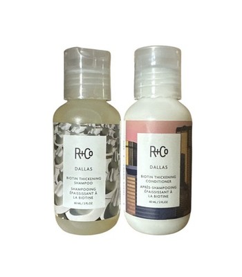 R+CO Dallas Biotin Thickening Shampoo & Conditioner 2 fl oz each
