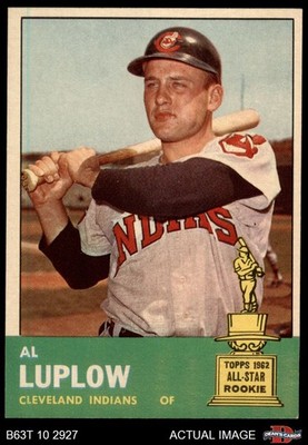 1963 Topps #351 Al Luplow Indians ASR 5 - EX