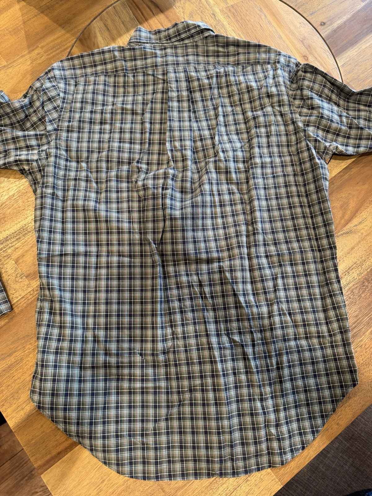 Camicia Ralph Lauren vintage uomo M a quadri vestibilità classica polo pony