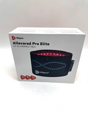 LIFEPRO ALLEVARED PRO ELITE RED LIGHT THERAPY BELT - BLACK