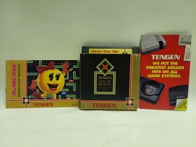 Ms. Pac-Man (Tengen) NES Nintendo CIB Complete in Box w/ Mini Catalog - Tested