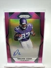 2017 Panini Prizm Football Pink Dalvin Cook #27 PSA 10