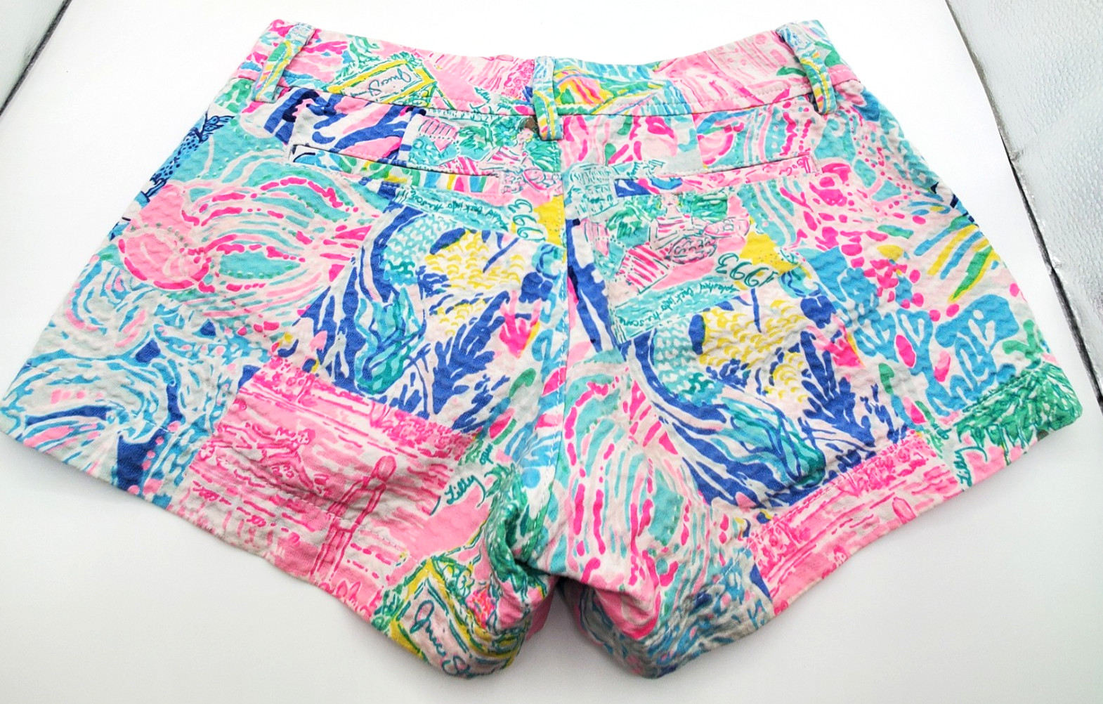 Lilly Pulitzer Patchwork Style Multicolor Floral … - image 2
