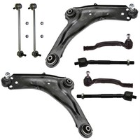 2 Querlenker U 2 Koppelstange U 2 Spurstange Vorderachse FüR Renault Laguna II