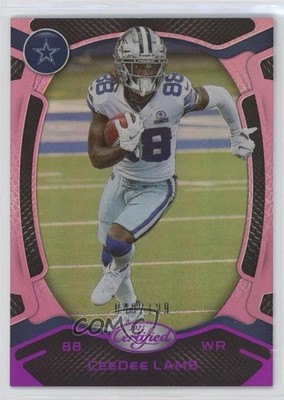 2021 Certified Mirror Pink /199 CeeDee Lamb #51 1gk6