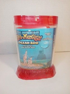 The Amazing Live Sea Monkeys Ocean Zoo Red Base 2012 NEW Bilingual Package