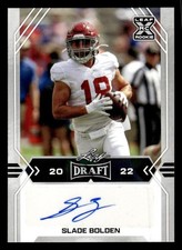 Slade Bolden 2022 Leaf Draft #BA-SB1 Autographs