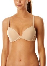 32A - New After Eden 'Emotions' Underwired Women's Gel Push UP Bra Nude UK 32A