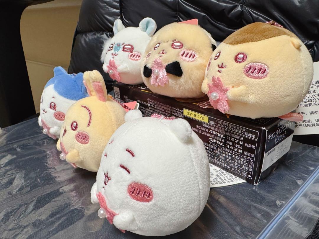 ちいかわ　MINISO 中国限定 桜の季節　大福　マスコット 6個セット MINISO ちいかわ 桜の季節 マスコット コラボ 大福 限定 - メルカリ