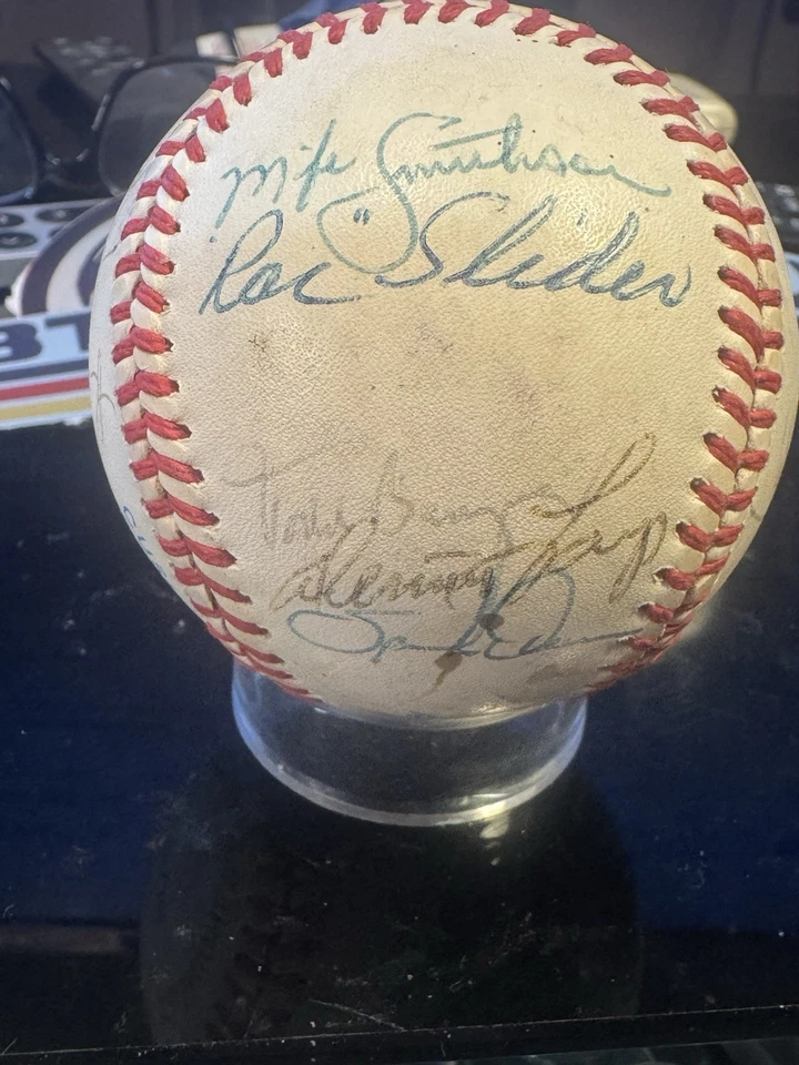 Béisbol Rawlings 1991 firmado por el equipo de los Medias Rojas Roger Clemens Wade Boggs Marzano +29 Foto 4 de 4