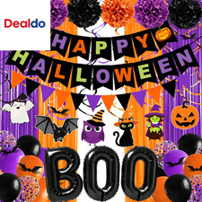Halloween Party Decorations, 73Pcs Halloween Decorations Indoor Set Including HA