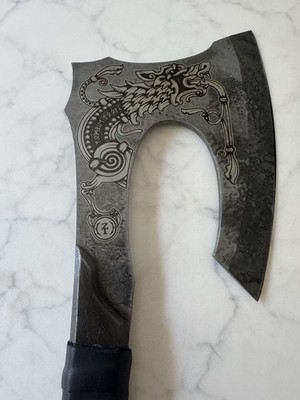 Zombie Tools One-Bit Bjorn   Viking Axe with Artisan Engraving