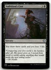 Ambition's Cost MTG U Normal 66 Starter Commander Decks SCD NM