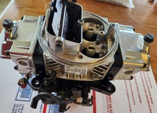 Holley Ultra 650 Cfm Double Pumper Carburetor Polished Black