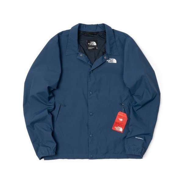 Men The North Face Jacket Navy Polyester 38 / M /