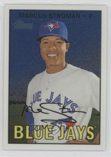 2016 Topps Heritage High Number Chrome 641/999 Marcus Stroman #THC-711 z7h