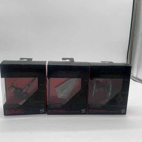 Menge 3 Star Wars Black Series Tie Fighter #13 & #6. & #12 Siehe Bilder