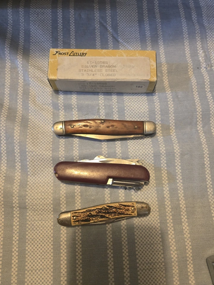 Juego de cuchillos y encendedores Old Timer Foto 4 de 4