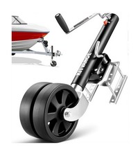 Boat Trailer Jack 2000 lbs with 8" Dual Wheels Swivel Tongue Jack 12" Lift