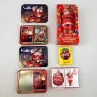Lot of 8 Coca-Cola Christmas Playing Card Decks + Tins – Santa Holiday Vintage