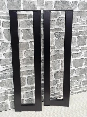 Konsolentisch Beine Modern Schmal Haarnadel Stahl Metall Flur Eingangsbereich 50x25 Box