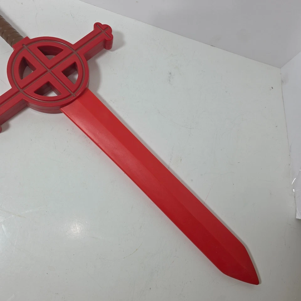 Licencia Oficial Hora de Aventuras Demonio Sangre Espada Mazmorra Espada Juguete 2014 RARO Foto 3 de 4