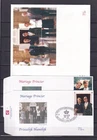 [LG78732] Belgium N°2856/2857+BL82FDC Royalty First Day Cover COB € 16,00 SUPERB