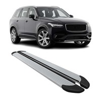 Seitenschweller Trittbretter Schweller FüR Volvo XC90 2015-2026 Aluminium Silber