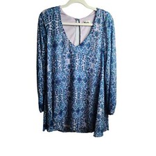 Show Me Your MuMu  Donna Michelle Tunic/mini dress sz M floral hippie festival 