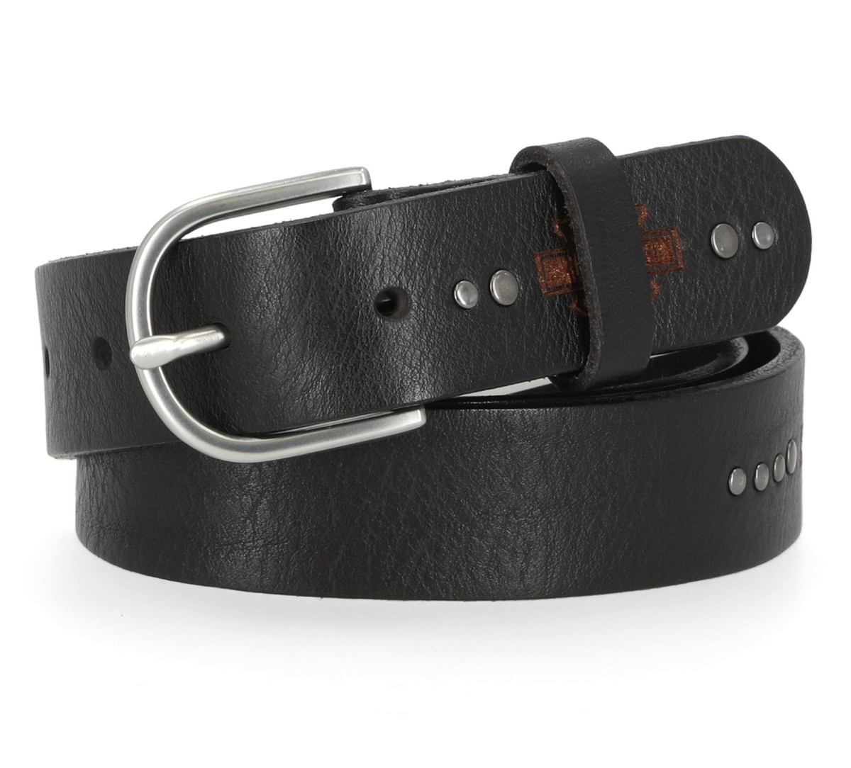 HARLEY-DAVIDSON Women\'s Bar & Shield Buckle Black Leather Belt Women main image 4