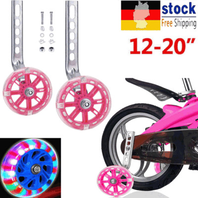 2x Universal-Stützräder,Hilfsräder für Kinder, Stützräder für kinderfahrrad Bike