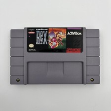 Radical Rex (Super Nintendo Entertainment System, 1994) Authentic & Working!