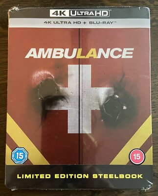 Ambulance (4K UHD, Steelbook, Ltd., Blu-ray)