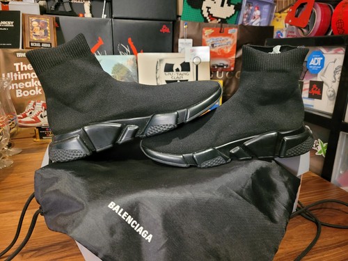 NEU Herren Größe 9 Balenciaga Speed Trainers Strick Sneaker EUR 42 mit Karton und Tasche - Bild 9 von 18