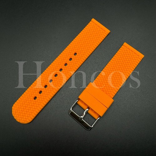 Boucle De Sécurité En Silicone Pour Bracelet De Montre - Tiges 18, 20 Ou 22 Mm