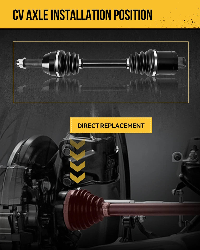 2× Front Left & Right CV Axle Assembly for Lexus GS350 2007-2010 IS250 IS350 AWD - Image 2 of 4