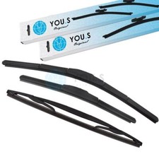YOU.S Original SCHEIBENWISCHER SET VORNE + HINTEN für MAZDA 2 (DL, DJ) - NEU