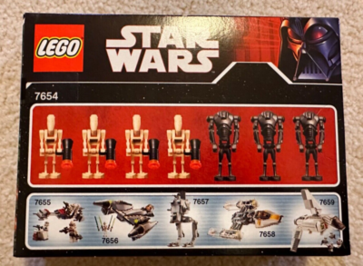 Lego Star Wars set 7654 - Droids Battle Pack; Mint In Sealed Box