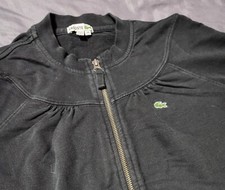 Womens Lacoste Full Zip Jacket Size 38 small