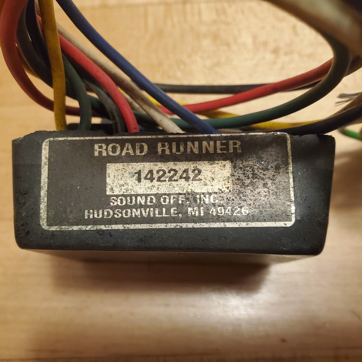 SoundOff Signal Model Etrr00 Roadrunner Solid State Driven