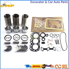 L3E 18mm Piston Cylinder Overhaul Rebuild Kit For Mitsubishi Volvo New Holland