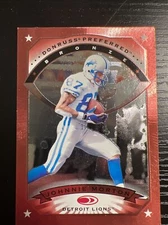 1997 Donruss Preferred - #80 Johnnie Morton Detroit Lions