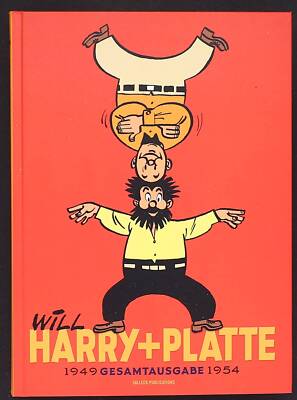 HARRY und PLATTE Gesamtausgabe 1949 - 1954 Nr. 1 HC Krimi Comic Album Salleck