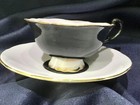 PARAGON CHINA cup & saucer LAVENDER + BLACK double warrant 96582/3 NEVER USED! — photo 10